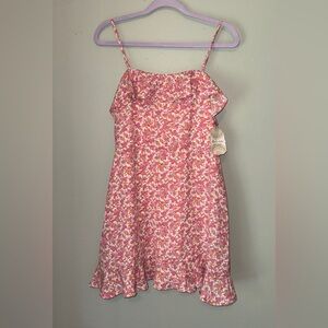 Altar'd State | Floral Mini Dress | NWT | Large | Pink Floral